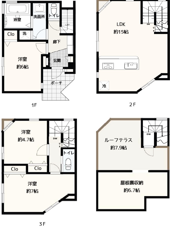 【成約御礼】【新規リノベーション物件】セボンパサージュ荏原105号室